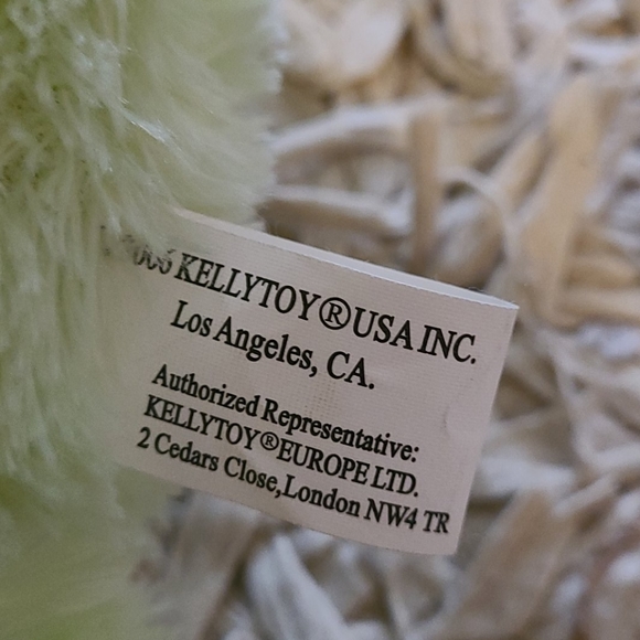 NWOT  SOFT PLUSH GREEN YELLOW FROG STUFFED ANIMAL - Picture 13 of 16